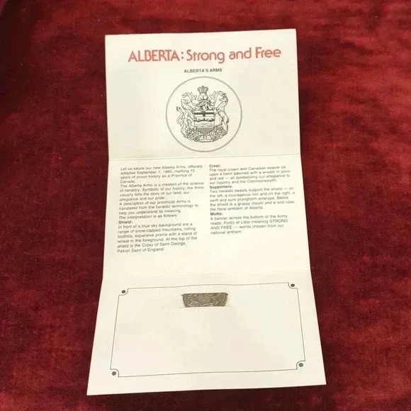 Alberta 75 year Medallion - Picture 4 of 6